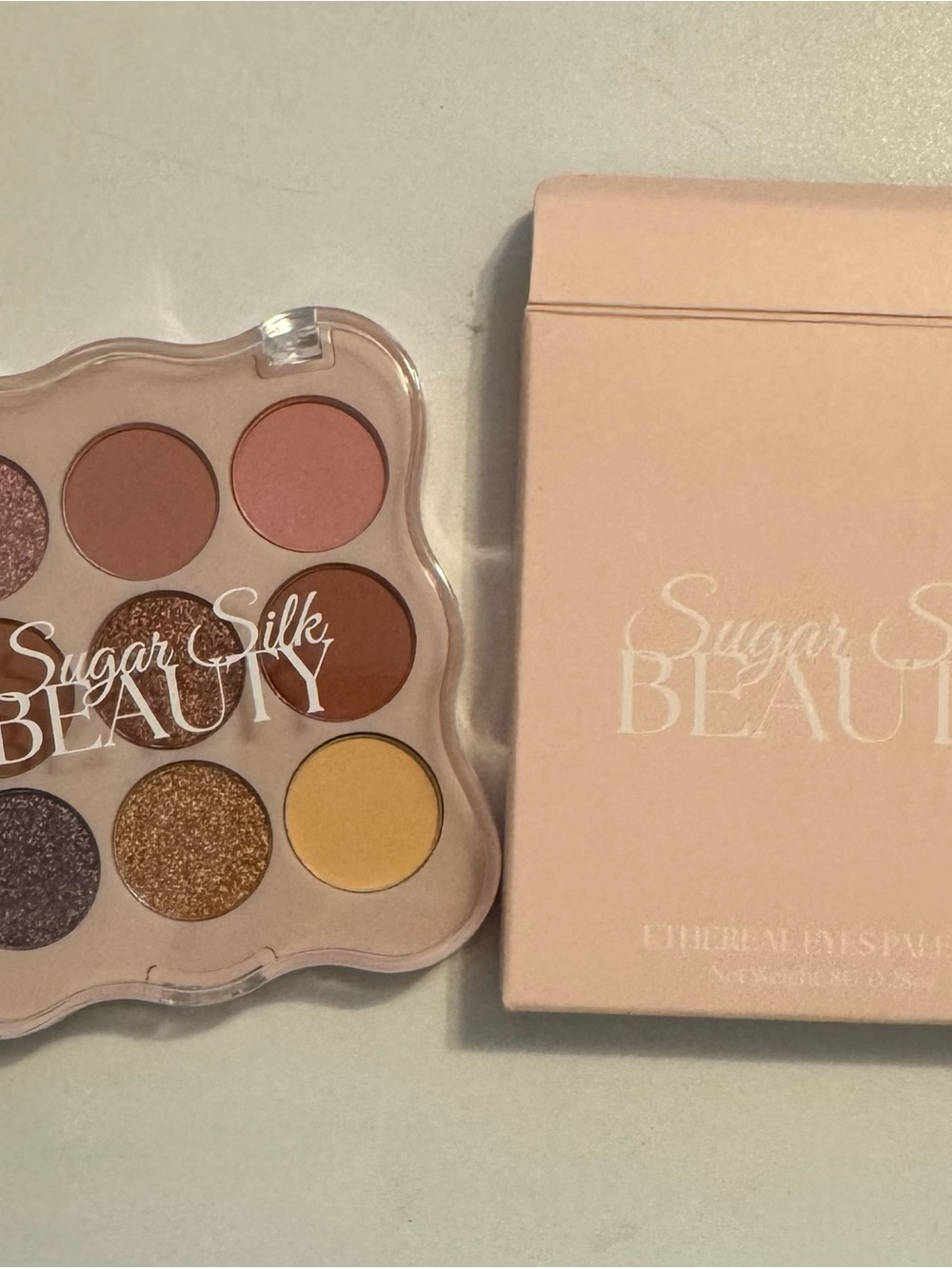 Eyeshadow Palette — Pink, Brown & Gold Shades